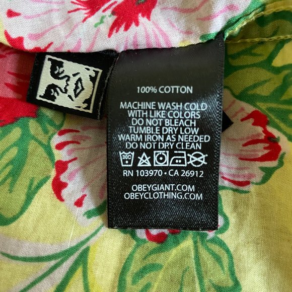 Obey Unisex Hawaiian Shirt - Picture 9 of 9